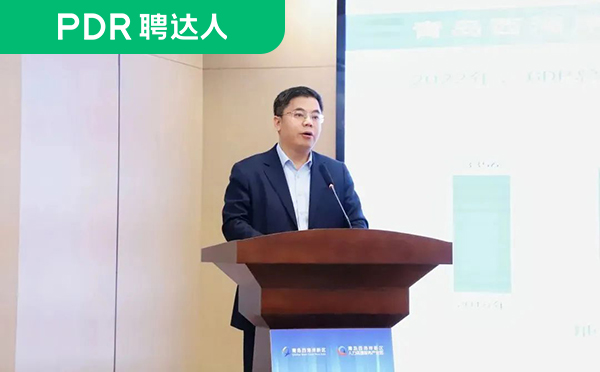 新区工委组织部副部长、区人社局党组书记、局长宋祥华发言